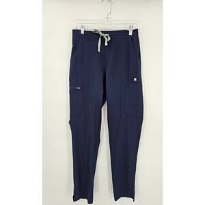 FIGS Women's Size XS Yola Fionlite Scrub Pants Navy W21SW2018 1